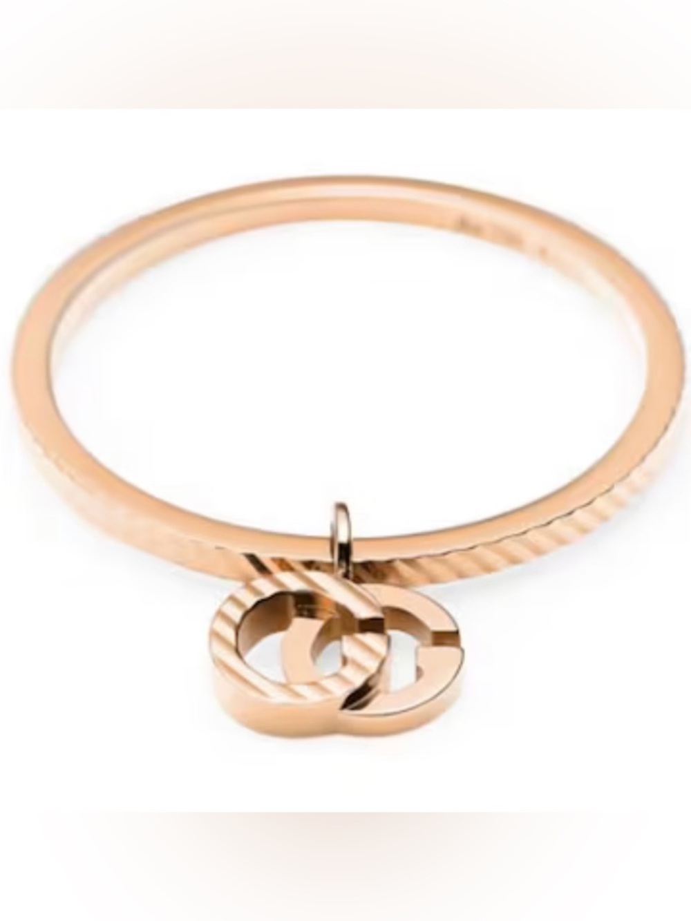Gucci Running 18K Rose Gold Ring